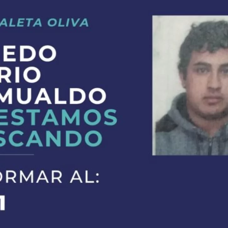 Buscan a un hombre de 33 años desaparecido en Caleta Olivia Buscan a un hombre de 33 años desaparecido en Caleta Olivia