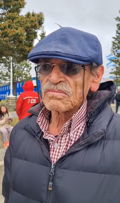  Juan Carlos Gerli, minero retirado, recordó sus 37 años de trabajo en la empresa estatal YCRT. FOTO: JANINA RAMOS