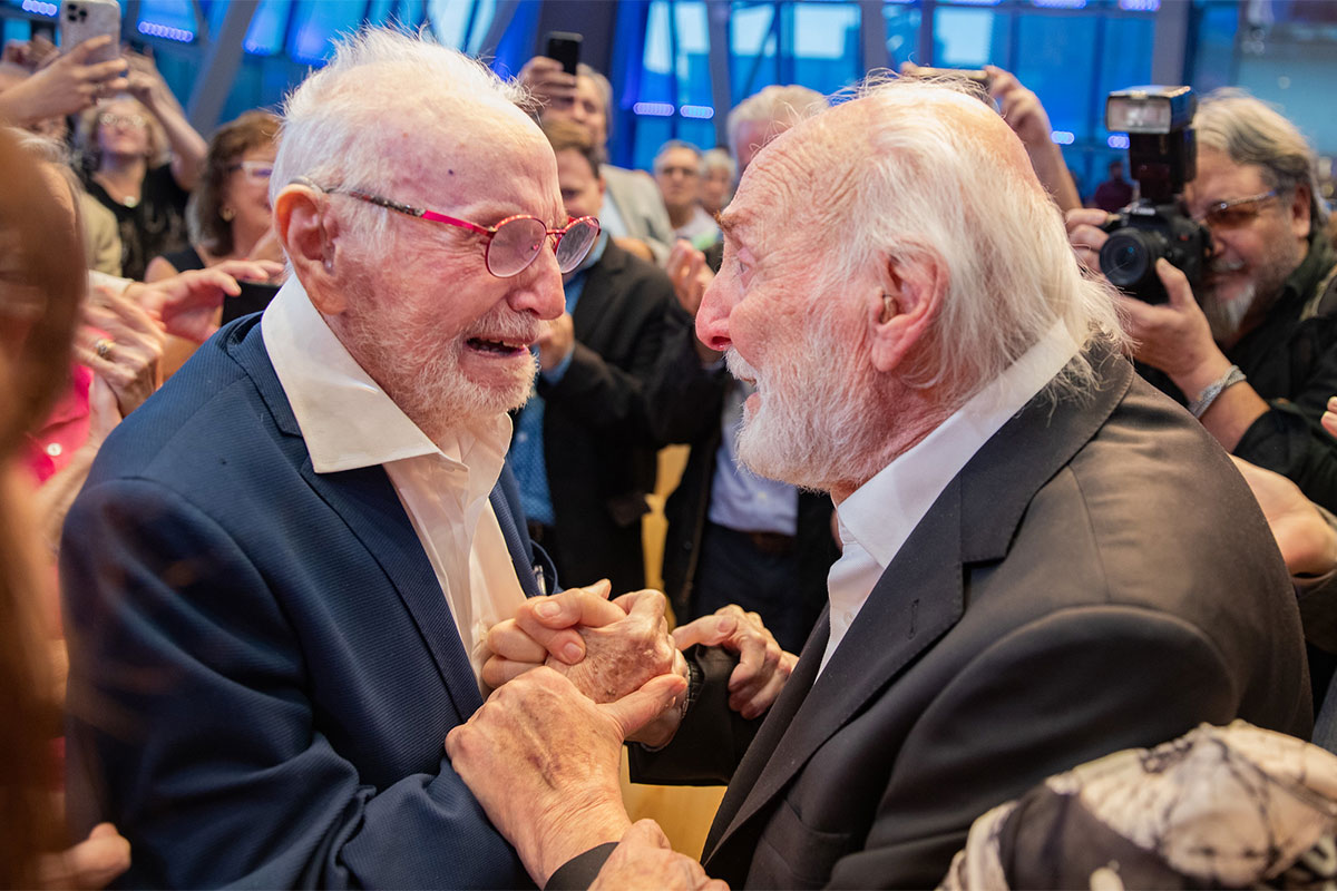  Alterio con Pepe Soriano. Foto: Ministerio de Cultura de la Nación