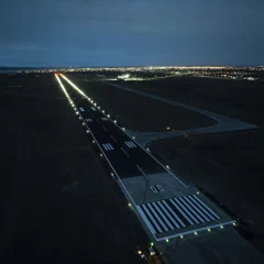 El aeropuerto de Río Gallegos reinicia operaciones con su pista totalmente remodelada