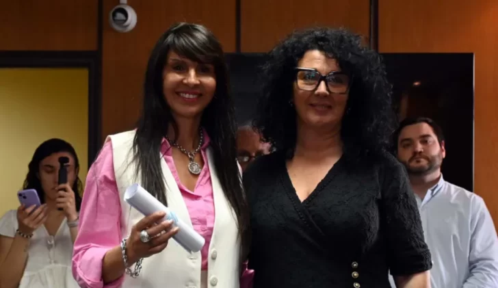  01/12/2025 Integrantes de la justicia electoral federal y provincial entregaron los diplomas a los diputados y senadores electos Foto: Marcelo Ochoa