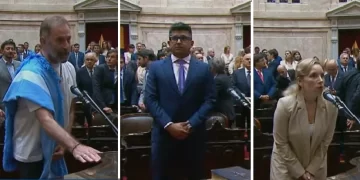 Juraron Jairo Guzmán, Juan Carlos Molina y Moira Lanesan en la Cámara de Diputados Juraron Jairo Guzmán, Juan Carlos Molina y Moira Lanesan en la Cámara de Diputados