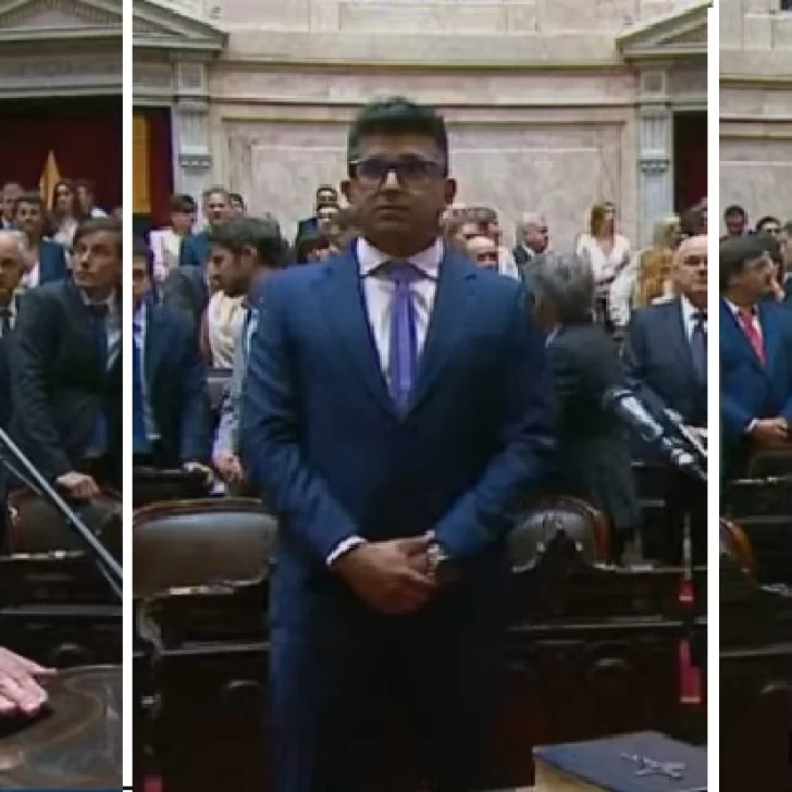 Juraron Jairo Guzmán, Juan Carlos Molina y Moira Lanesan en la Cámara de Diputados Juraron Jairo Guzmán, Juan Carlos Molina y Moira Lanesan en la Cámara de Diputados