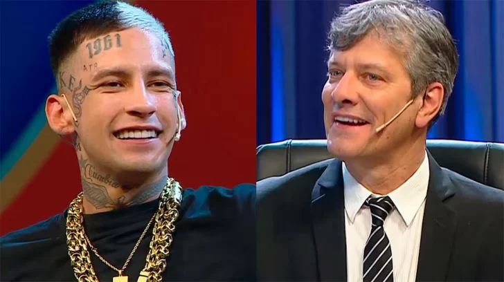 La propuesta de Mario Pergolini luego de que L-Gante asegurara que quiere terminar el secundario: “Te lo regalo”