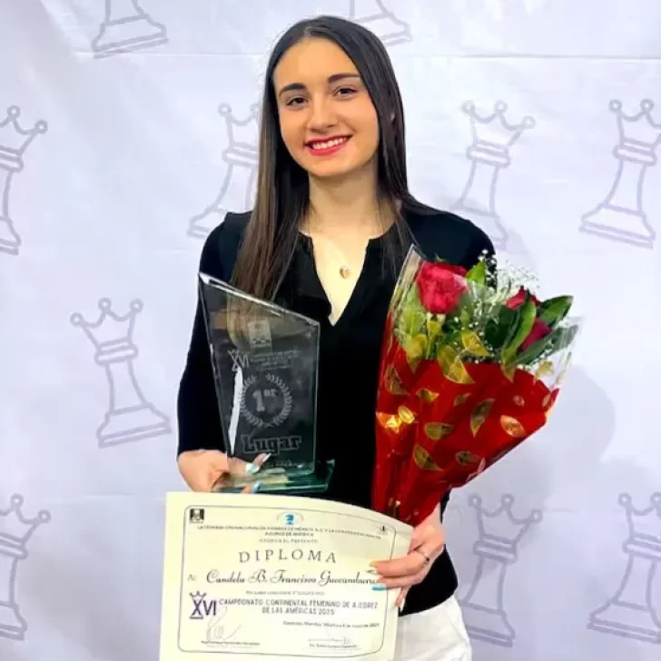 La reconocida ajedrecista Candela Francisco visitará Río Gallegos y otras localidades de Santa Cruz La reconocida ajedrecista Candela Francisco visitará Río Gallegos y otras localidades de Santa Cruz