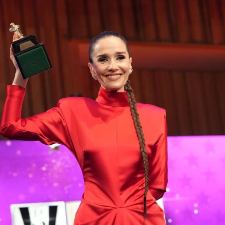 Natalia Oreiro ganó el Oro en los Martín Fierro de Cine 2025
