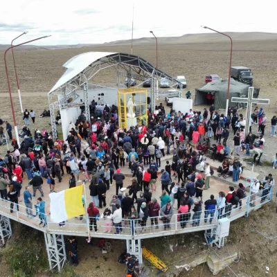 Postales de devoción: las mejores imágenes de la Peregrinación a la Virgen de Güer Aike Postales de devoción: las mejores imágenes de la Peregrinación a la Virgen de Güer Aike