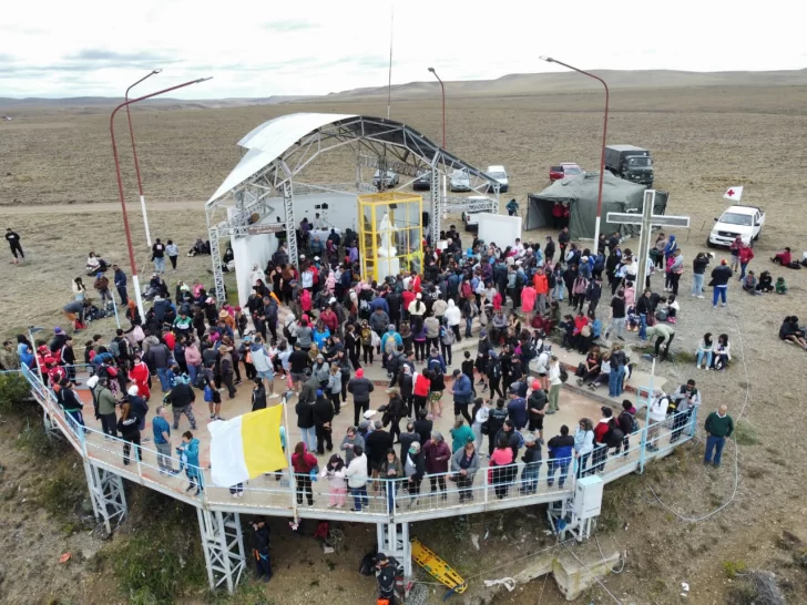 Postales de devoción: las mejores imágenes de la Peregrinación a la Virgen de Güer Aike