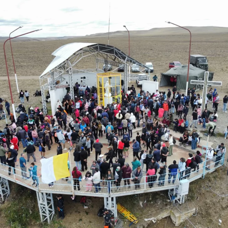 Postales de devoción: las mejores imágenes de la Peregrinación a la Virgen de Güer Aike Postales de devoción: las mejores imágenes de la Peregrinación a la Virgen de Güer Aike