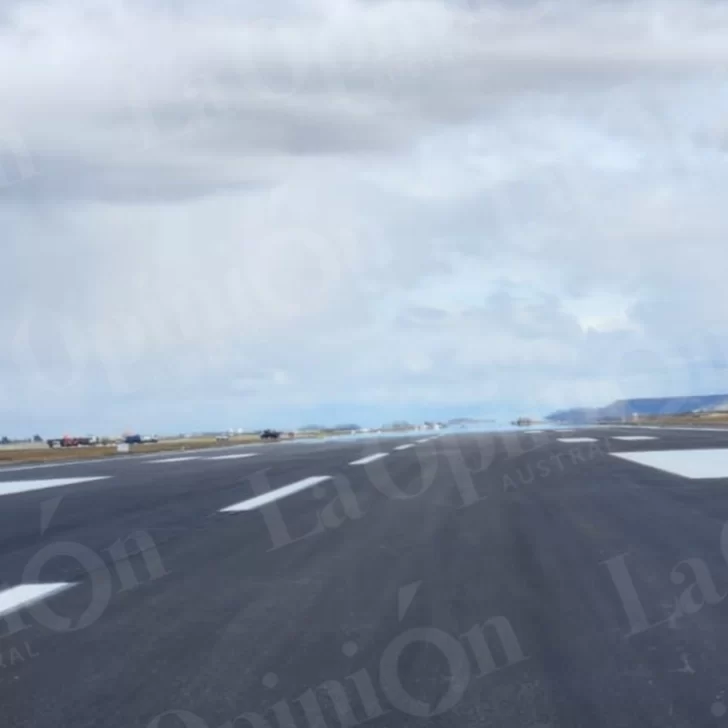 Exclusivo: así quedó la nueva pista del Aeropuerto de Río Gallegos Exclusivo: así quedó la nueva pista del Aeropuerto de Río Gallegos