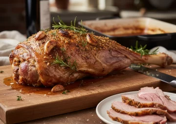 Receta de cordero asado al horno con hierbas en simples pasos Receta de cordero asado al horno con hierbas en simples pasos