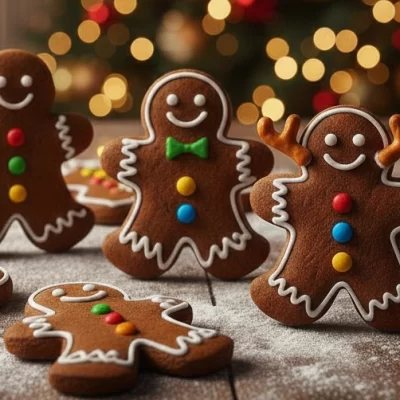 Galletitas de jengibre navideñas: la receta más fácil y rápida Galletitas de jengibre navideñas: la receta más fácil y rápida