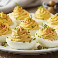 Cómo preparar huevos rellenos para Año Nuevo: la receta tradicional en pocos pasos