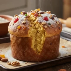 Receta de pan dulce de Paulina Cocina para Navidad