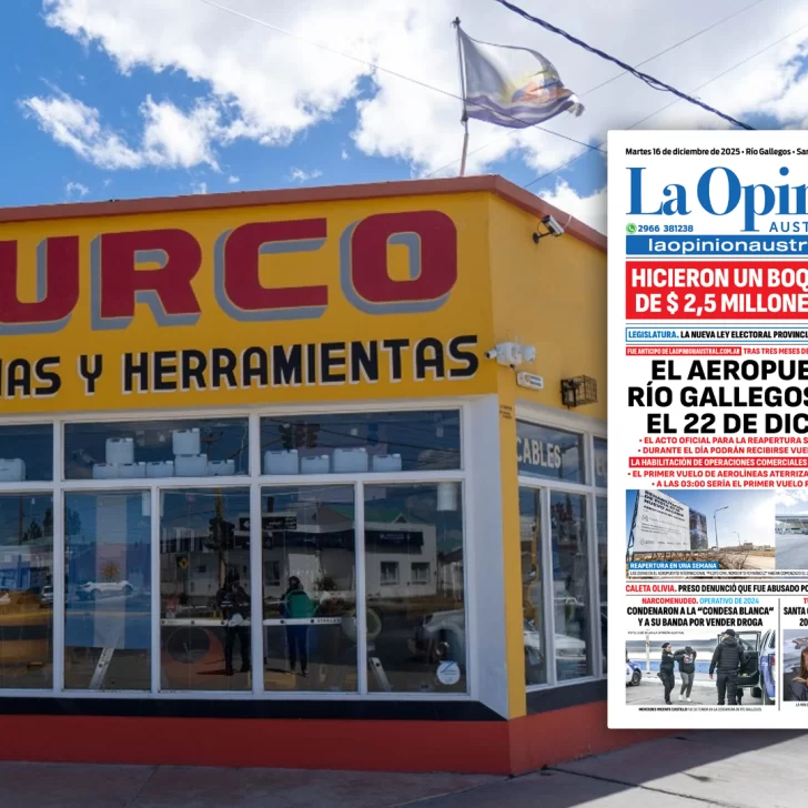 Analizan cámaras y se tomaron testimonios por el millonario robo en la ferretería Analizan cámaras y se tomaron testimonios por el millonario robo en la ferretería