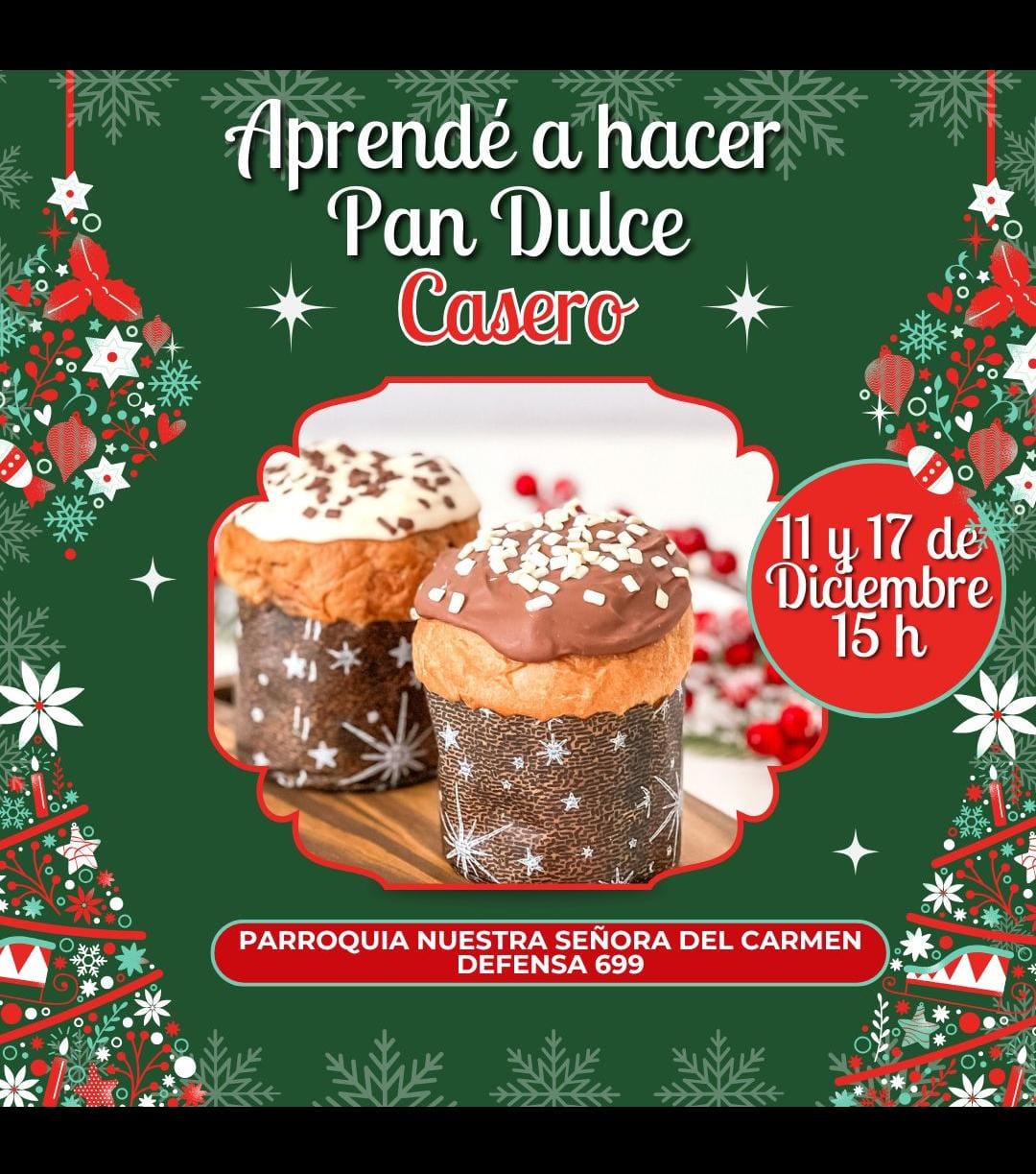 Agenda Navideña en Río Gallegos: descubrimiento del pesebre, talleres de cocina y manualidades, colecta solidaria y Papá Noel en Casa de Gobierno