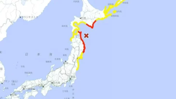 Japón sufrió un terremoto de magnitud 7,6 y activó una alerta por tsunami: ¿Llega a Chile y Argentina?
