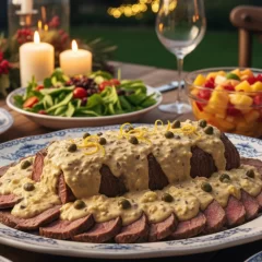 Cómo cocinar vitel toné según la receta original italiana