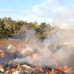 Sofocaron incendio en una estancia cercana a Río Turbio
