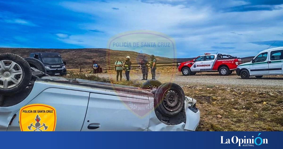 Tres hospitalizados tras un vuelco cerca de Puerto Santa Cruz | La ...