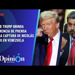 EN VIVO | Trump brinda conferencia de prensa tras la captura de Nicolás Maduro en Venezuela