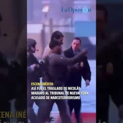 Así fue el traslado de Nicolás Maduro al Tribunal de Nueva York