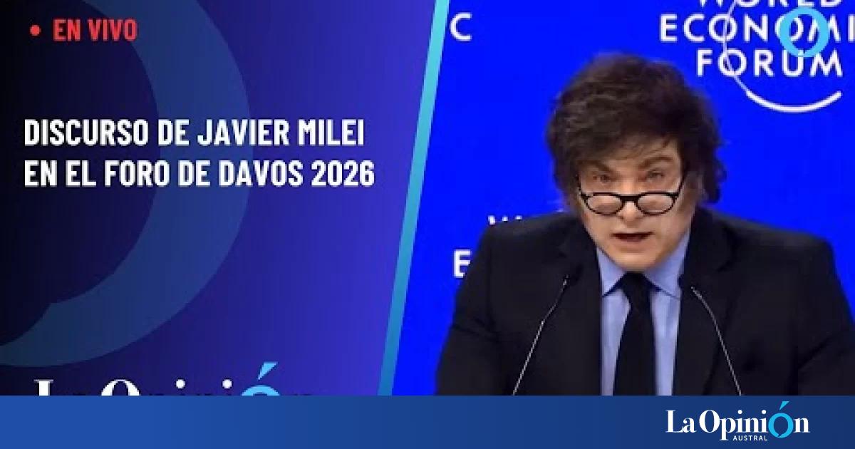 Discurso de Javier Milei en el Foro de Davos 2026 | La Opinión Austral