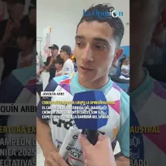 El atleta olímpico Joaquín Arbe en la Corrida del Diario Crónica: “Va a ser una linda carrera”
