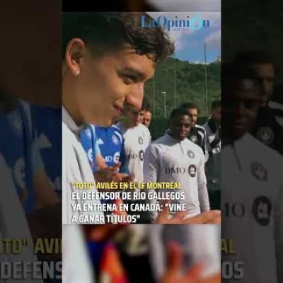 Tomás “Toto” Avilés ya entrema con CF Montréal: “Vine a ganar títulos” Tomás “Toto” Avilés ya entrema con CF Montréal: “Vine a ganar títulos”