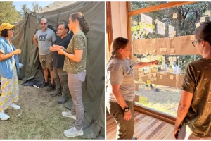 Incendio en Chubut: Provincia fortalece la atención sanitaria de pobladores y brigadistas Incendio en Chubut: Provincia fortalece la atención sanitaria de pobladores y brigadistas