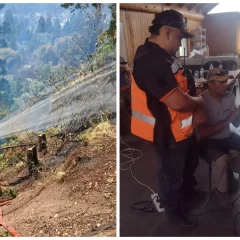 “Tenemos personal muy capacitado”: el apoyo de Santa Cruz al combate del fuego en Chubut
