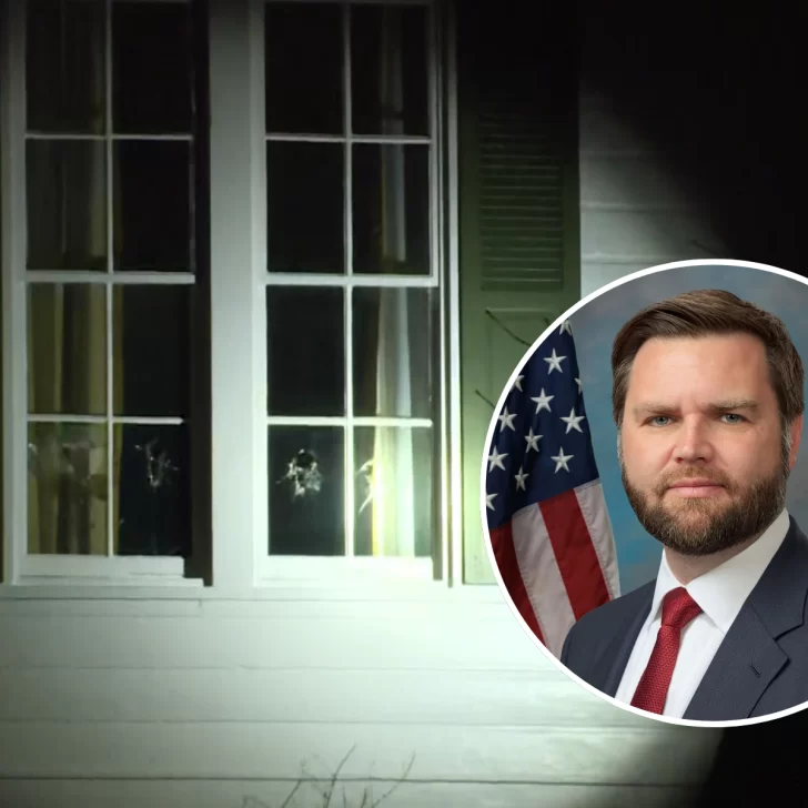 Detuvieron a un hombre por vandalizar la casa del vicepresidente JD Vance en Estados Unidos Detuvieron a un hombre por vandalizar la casa del vicepresidente JD Vance en Estados Unidos