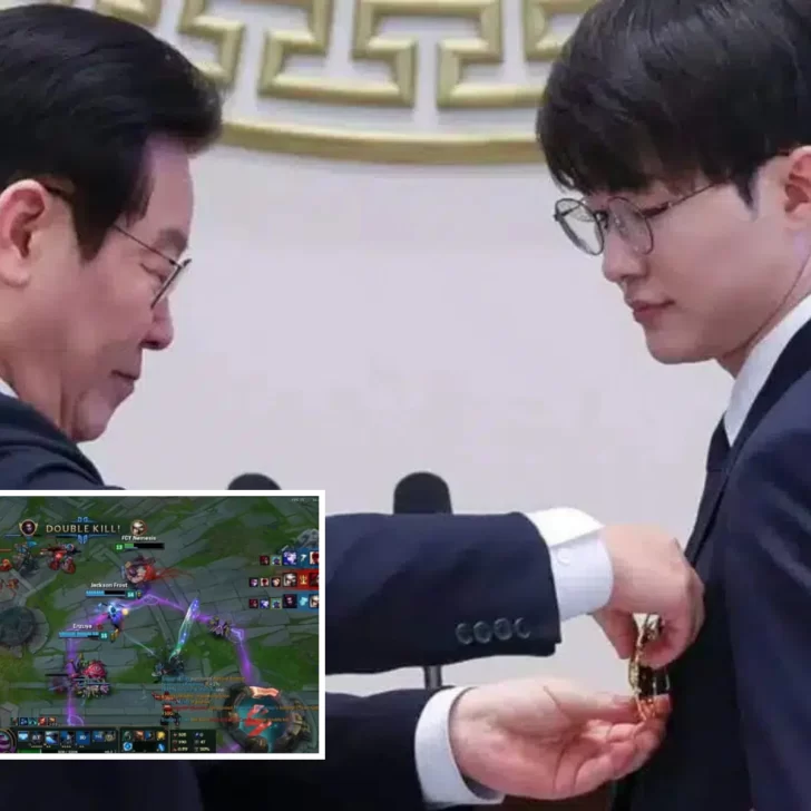 Faker, el primer jugador de videojuegos profesional en recibir el mayor reconocimiento deportivo de Corea del sur Faker, el primer jugador de videojuegos profesional en recibir el mayor reconocimiento deportivo de Corea del sur