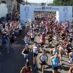 Joaquín Arbe y Florencia Borelli ganaron la Carrera Internacional de Diario Crónica 60 Aniversario