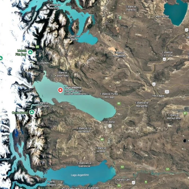  La región donde se encuentra la ruta provincial 41. Uno de los lugares más frecuentados por los turistas internacionales que llegan a la Argentina.
