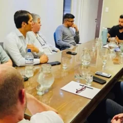 Aranda anticipó que el martes habrá otro encuentro de la mesa de trabajo