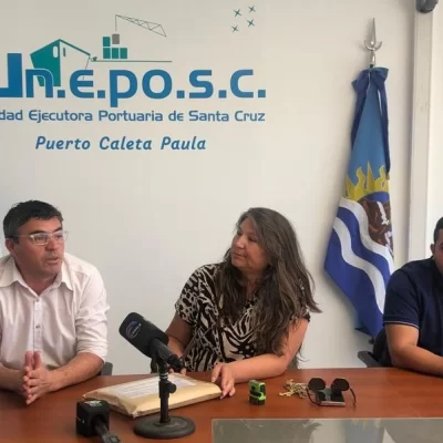 UNEPOSC adjudicó obra de defensa portuaria en el Puerto Caleta Paula