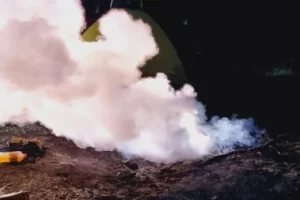 Se detectaron nueve fogatas en zonas no habilitadas de Valle Primavera