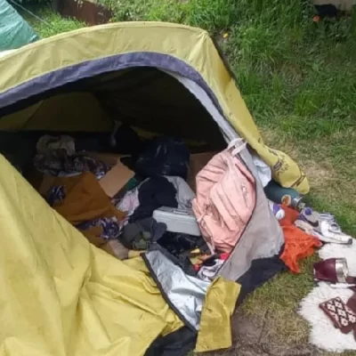 Robó de madrugada en pleno centro de El Chaltén y ocultó el botín en una carpa