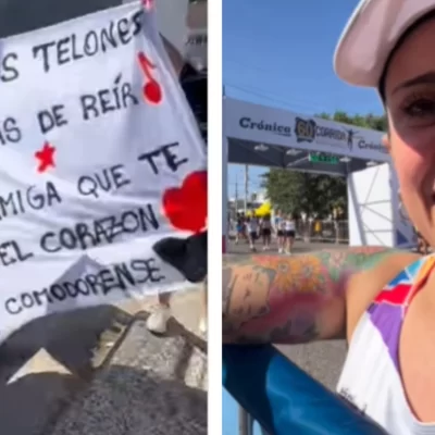 La emoción de una riogalleguense en la Corrida Crónica: “Las amo con todo mi corazón”