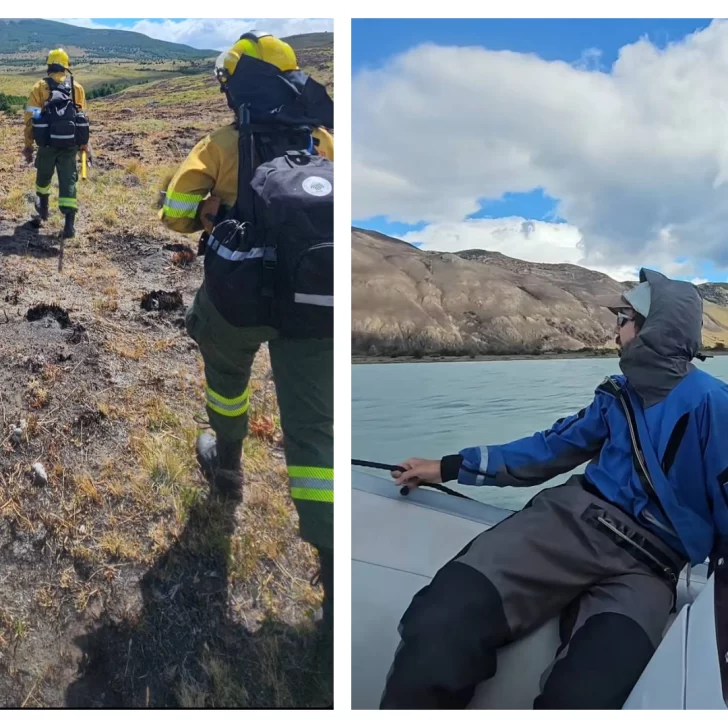 Continúan las recorridas y guardia de ceniza en el Parque Nacional Los Glaciares Continúan las recorridas y guardia de ceniza en el Parque Nacional Los Glaciares