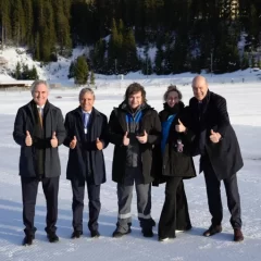 Tras Davos, Javier Milei regresa al país y retoma actividades en la Quinta de Olivos