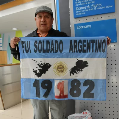Veterano de guerra celebrará su cumpleaños en las islas Malvinas