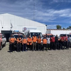 Más de 20 especialistas de Santa Cruz se suman al combate de incendios en Chubut