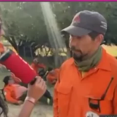 Así combaten el fuego en Chubut los brigadistas de Santa Cruz