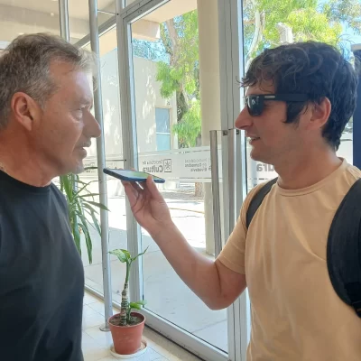 Largas filas para retirar kits y números de la Corrida del Diario Crónica