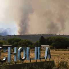 El relato de un bombero en medio del incendio en Cholila: “Necesitamos que llueva”