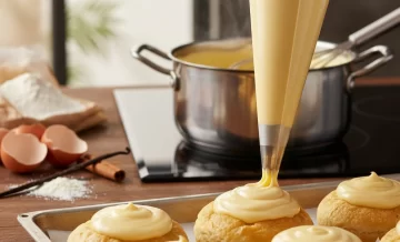 Receta de crema pastelera para añadir a tortas, facturas y postres Receta de crema pastelera para añadir a tortas, facturas y postres