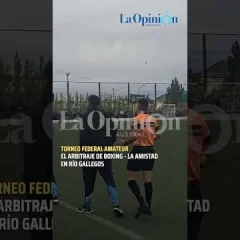 Final patagónica en el Pichón Guatti: así fue el arbitraje del partido Boxing- La Amistad