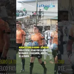 Emanuel Leguizamón perdió al vida tras el vuelco de los árbitros en Santa Cruz